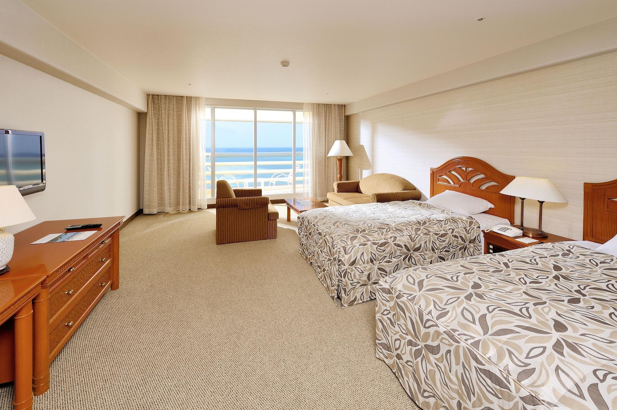 Rizzan Sea Park Hotel Tancha Bay Onna Bagian luar foto