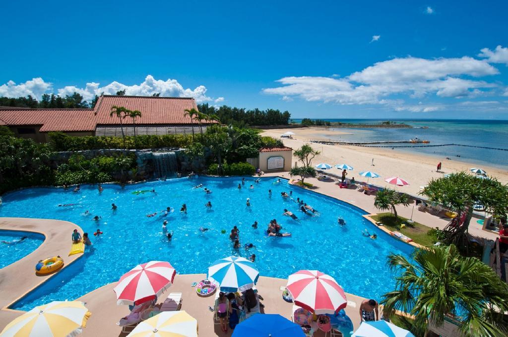 Rizzan Sea Park Hotel Tancha Bay Onna Bagian luar foto